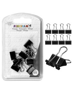 Pinzas Clip Pequeñas Baratas | Pack 8 Unidades 2