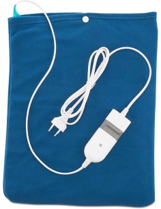Almohadilla Eléctrica Azul Barata | Calor Terapéutico y Confort