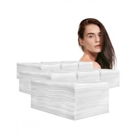 ▷ 💇‍♀️ Toallas Desechables Peluquería Spunlace 40x80cm | Pack 900 uds