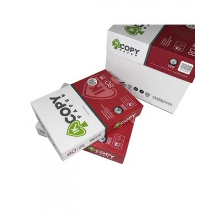 ▷📝Folios A4 80g | Caja 2500 hojas (5 Packs de 500) Papel de impresión