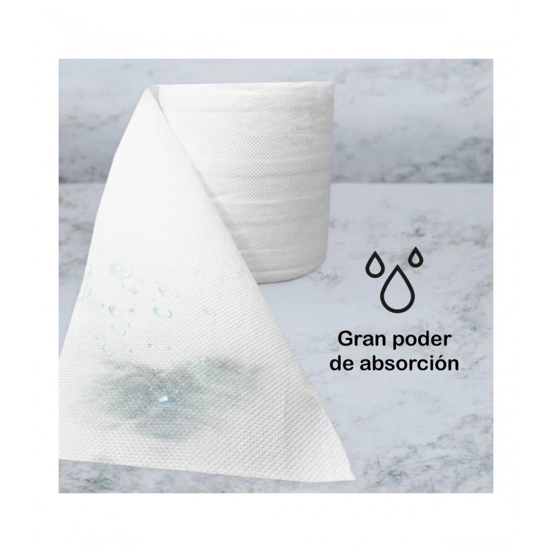 ▷ 🧻 Papel Cheminé Secamanos | Pack 6 Rollos Absorbentes