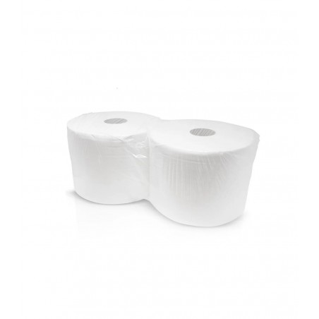 ▷ 🧻Bobina de Celulosa Industrial Laminada | Pack 2 Rollos Absorbentes