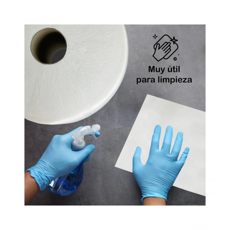 ▷ 🧻Bobina de Celulosa Industrial Laminada | Pack 2 Rollos Absorbentes