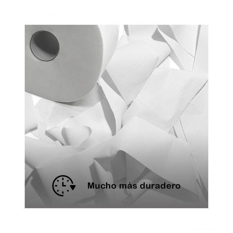 ▷ 🧻 Papel Higiénico Laminado Industrial | Pack 12 Rollos