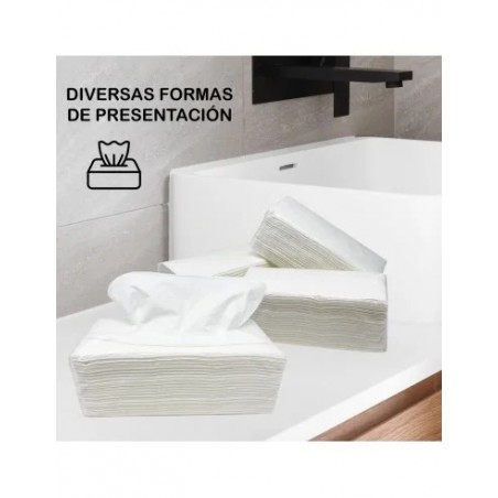 ▷🗳️ Toallas Papel Zigzag Pasta 2 Capas | Pack 3000 uds Absorbentes