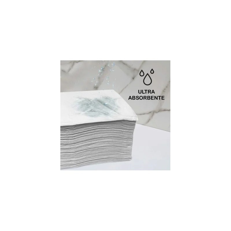 ▷🗳️ Toallas Papel Zigzag Pasta 2 Capas | Pack 3000 uds Absorbentes