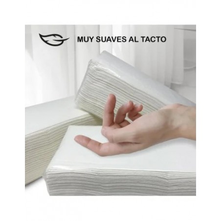 ▷🗳️ Toallas Papel Zigzag Pasta 2 Capas | Pack 3000 uds Absorbentes