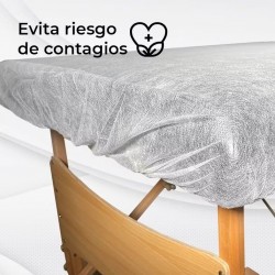 ▷Sábanas Camilla Ajustables 95x220 cm | Pack 100 unidades Desechables 2