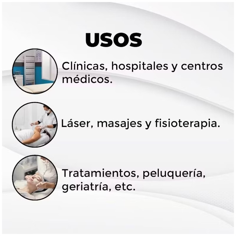 ▷Sábanas Camilla Ajustables 95x220 cm | Pack 100 unidades Desechables