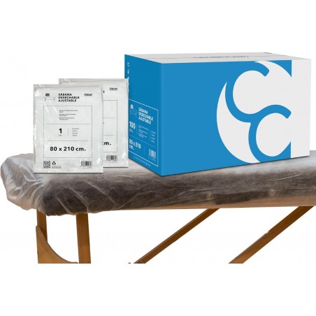 ▷Sábanas Camilla Ajustables 80x210 cm | Pack 100 unidades Desechables