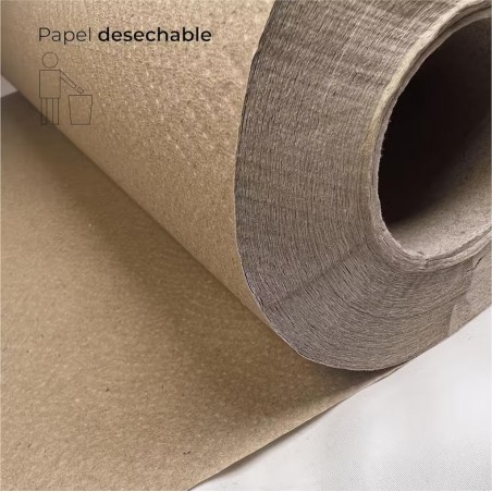 ▷🧻Rollo Papel Camilla Ecológico Natural con Precorte | Pack 6 rollos