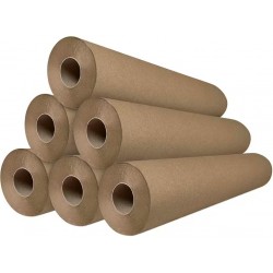 ▷🧻Rollo Papel Camilla Ecológico Natural con Precorte | Pack 6 rollos