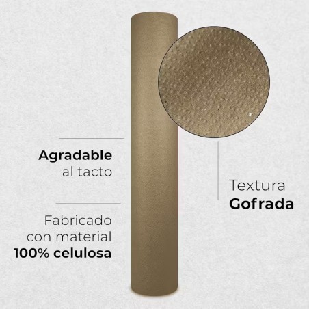 ▷🧻Rollo Papel Camilla Ecológico Natural con Precorte | Pack 6 rollos