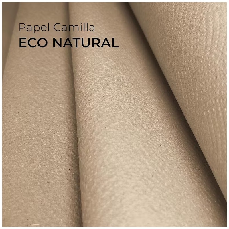 ▷🧻Rollo Papel Camilla Ecológico Natural con Precorte | Pack 6 rollos
