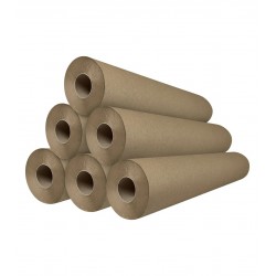 ▷🧻Papel Camilla Ecológico Natural|Pack 6 rollos gofrados sin precorte