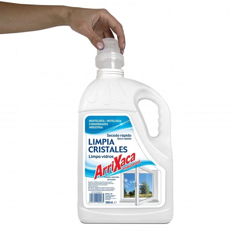 ▷✨Limpia Cristales Industrial 5L | Efecto Autosecado y Antipolvo