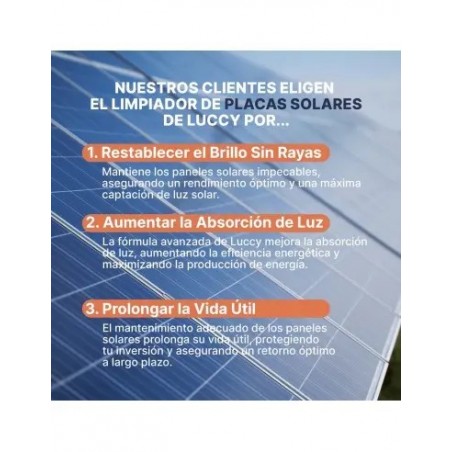 ▷🟦 Limpiador Placas Solares 5L | Ecológico