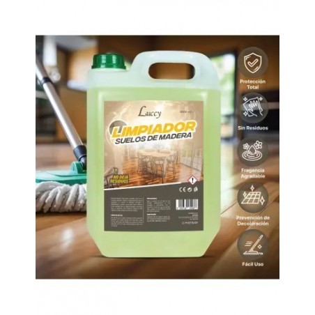 ▷Limpiador Suelos de Madera 5L | Limpieza y Cuidado de la Madera
