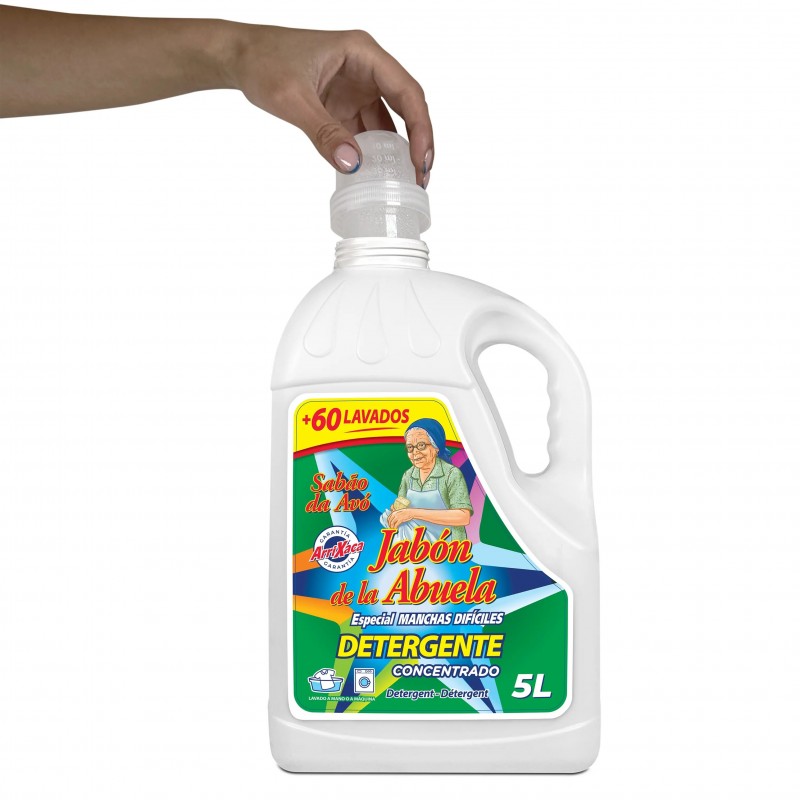 ▷🧺 Detergente Lavadora de la Abuela 5L | Limpieza Profunda