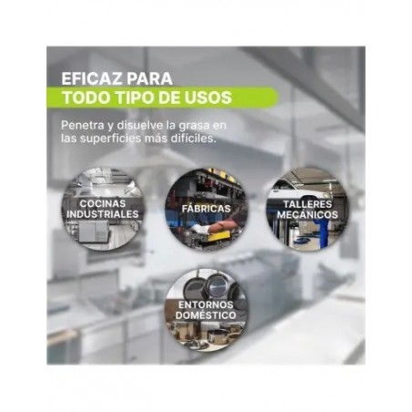 ▷Desengrasante General 1L | Limpieza Potente en Cocinas y Talleres