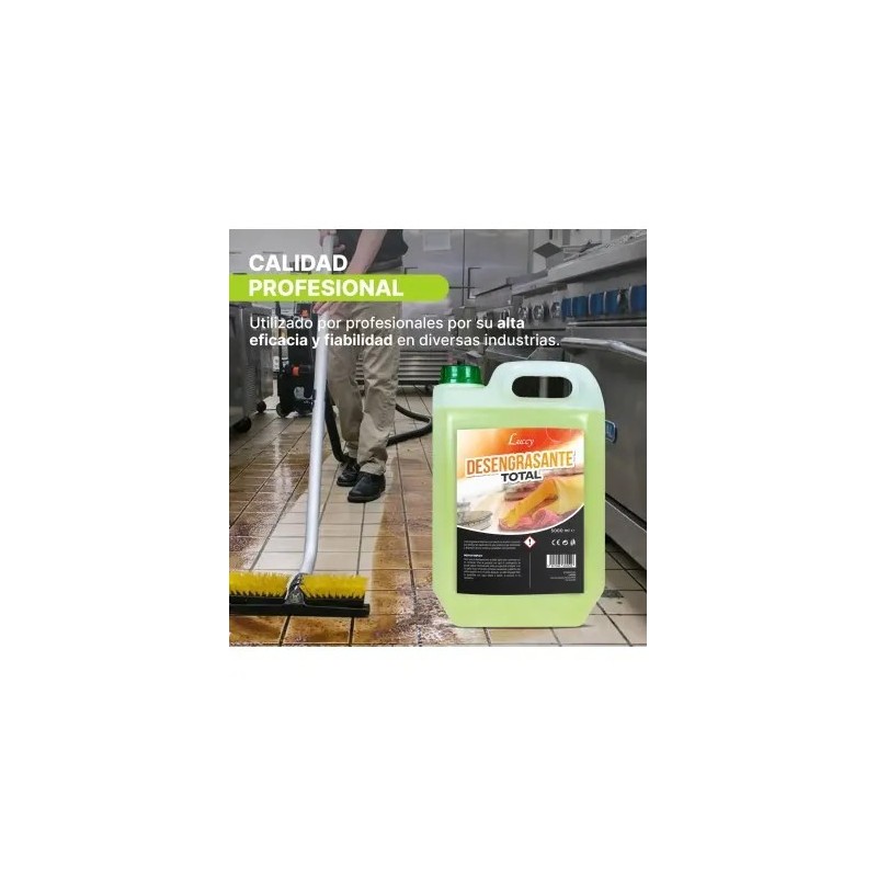 ▷Desengrasante Industrial 5L | Potente Limpieza de Grasa