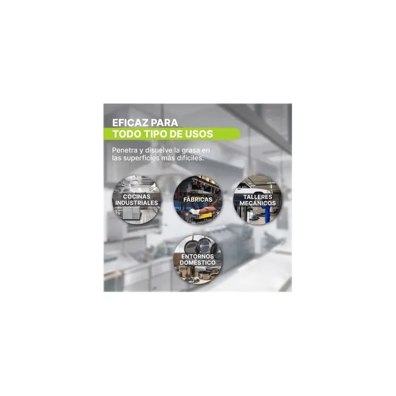 ▷Desengrasante Industrial 5L | Potente Limpieza de Grasa