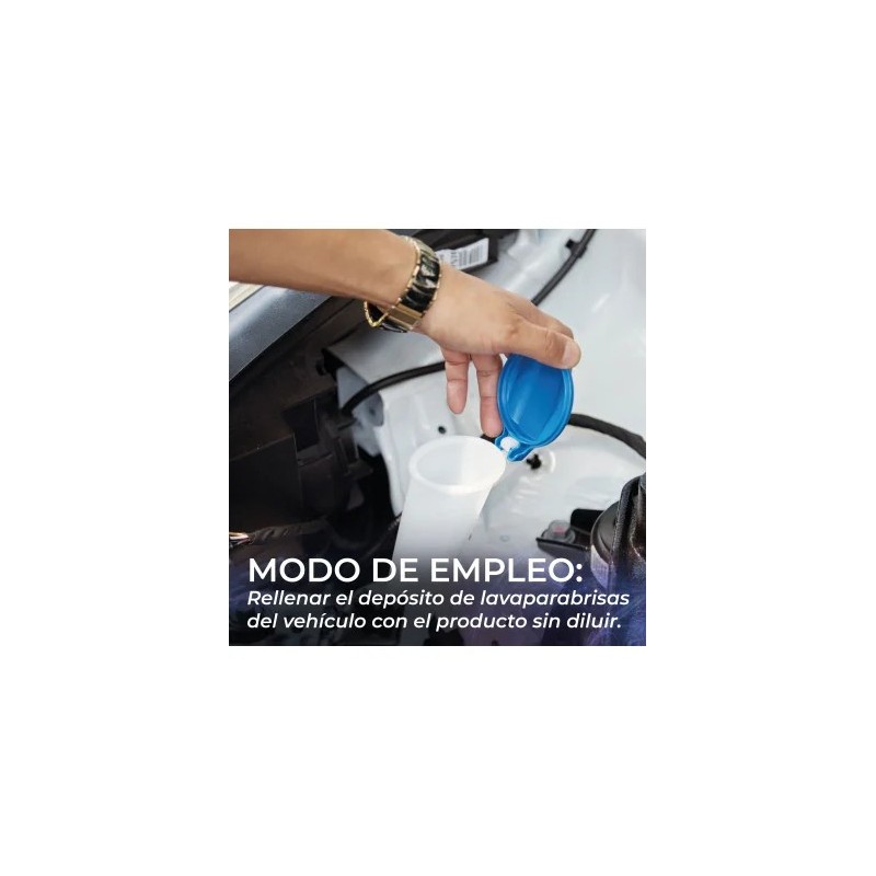 ▷Limpiaparabrisas 5 Litros | Líquido Hidrofóbico con Protección -5ºC