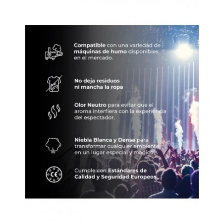 ▷💨 Humo Rosa Líquido 5L| Compatible Todas las Máquinas