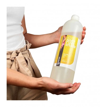 ▷Aceite Post Depilatorio 1L | Elimina Restos de Cera y Calma