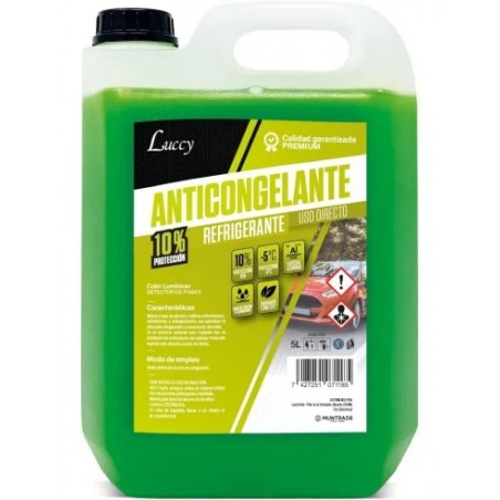 ▷❄️ Anticongelante Verde 10% 5L | Protección Motor y Refrigeración