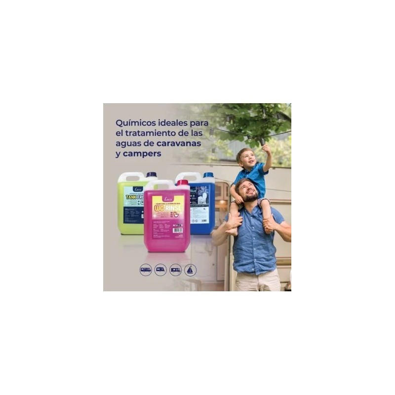 ▷Tratamiento Aguas Grises Caravana 5L | Elimina Olores y Protege