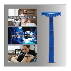 ▷🪒Cuchillas Rasuradoras 1 Hoja Pack 100 | Precisión y Uso Profesional 2