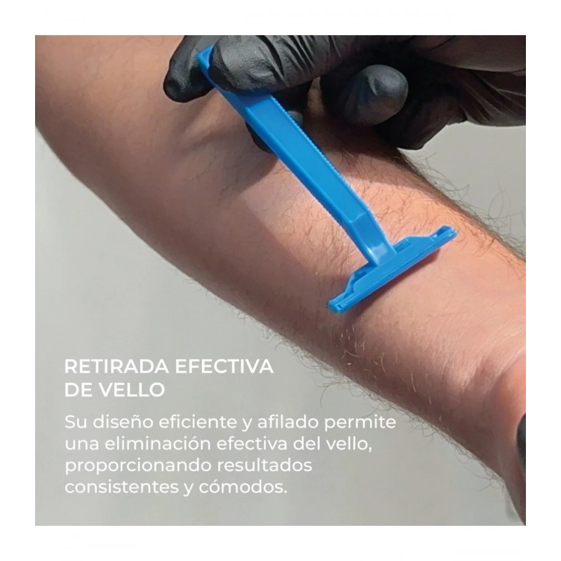 ▷🪒Cuchillas Rasuradoras 1 Hoja Pack 100 | Precisión y Uso Profesional