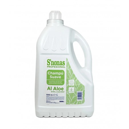 ▷🌿Champú con Aloe Vera 5L | Hidratación, Anticaspa y Regenerador