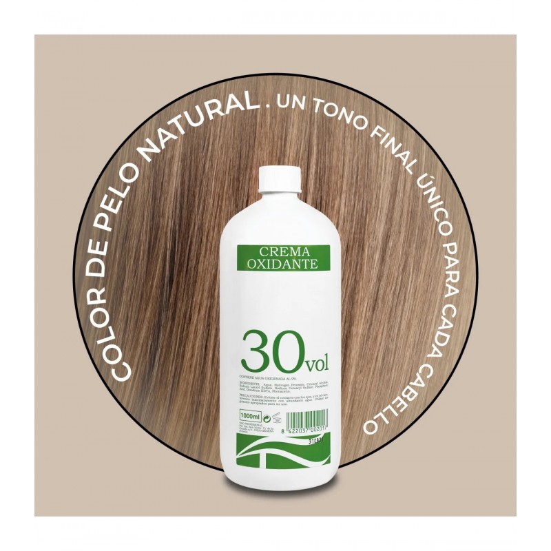 ▷💇‍♀️ Oxigenada en Crema 30 Volúmenes 1L | Aclarado y Decoloración