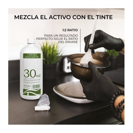▷💇‍♀️ Oxigenada en Crema 30 Volúmenes 1L | Aclarado y Decoloración