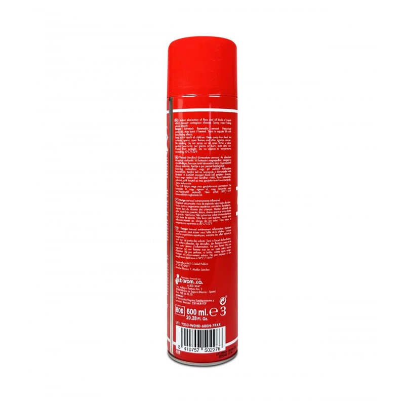 ▷Insecticida Rojo Arrixaca 600 ml | Acción Inmediata y Duradera