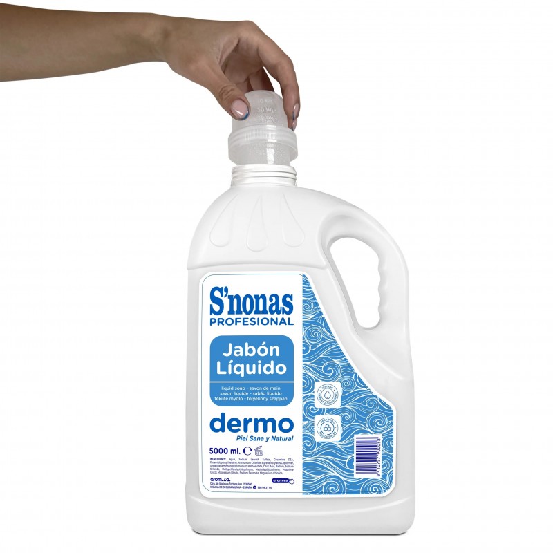 ▷✨Jabón Dermo Mononas Profesional 5 Litros – Cuidado y Limpieza