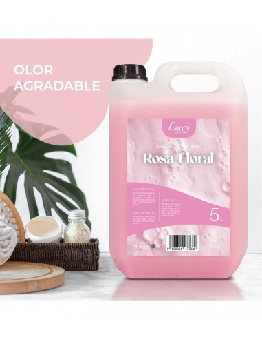 Jabón de Manos Floral Rosa 5 Litros | Higiene y Fragancia Profesional