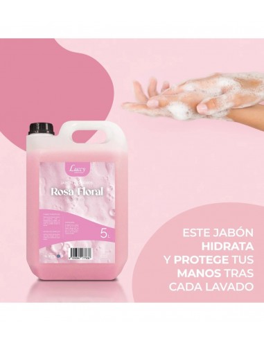Jabón de Manos Floral Rosa 5 Litros | Higiene y Fragancia Profesional