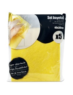 Bayetas Amarillas Baratas | Pack 5 Unidades Multiusos