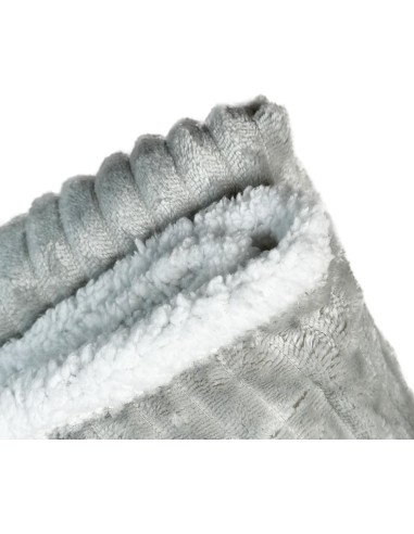 Manta de Pana Gris Barata | Suave, Cálida y Decorativa