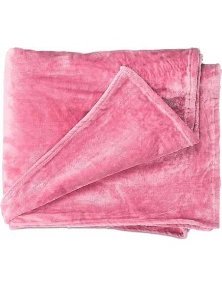 Manta Sedalina Rosa Barata | Suave, Ligera y Decorativa