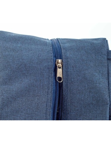 Bolsa Nevera Azul Barata | Con Asas y Bolsillo Frontal