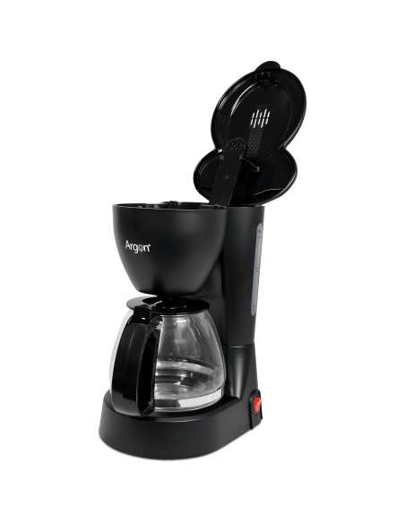 Cafetera Eléctrica 6 Tazas Barata | 550W 0.6L Negra
