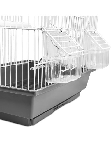 Jaula Arco de Metal Blanca Barata | Decorativa y Versátil