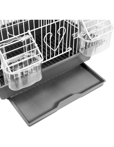 Jaula Arco de Metal Blanca Barata | Decorativa y Versátil