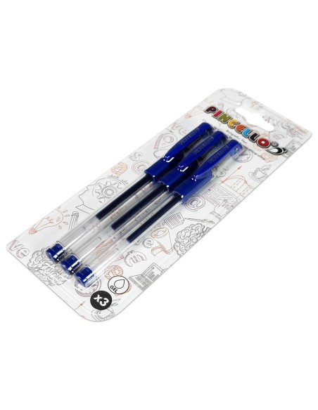Bolígrafos de Gel Baratos | Pack 3 Unidades