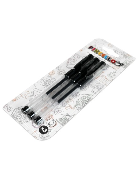 Bolígrafos de Gel Baratos | Pack 3 Unidades
