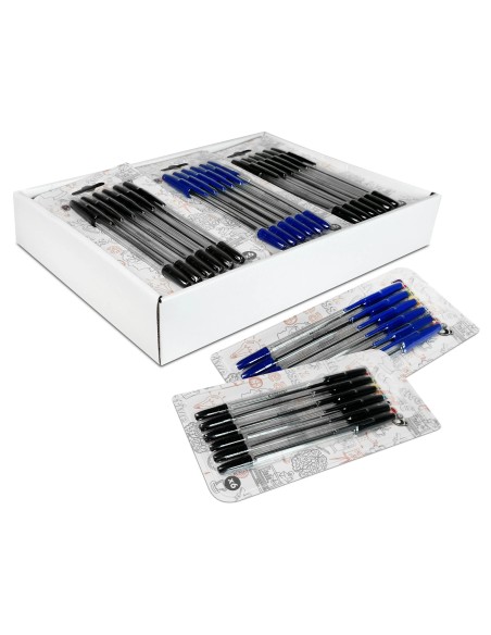 Bolígrafos Baratos | Pack 6 Unidades Escritura Suave